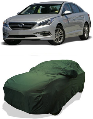 Coxtor Car Cover For Hyundai Sonata LF Active (With Mirror Pockets)(Green)