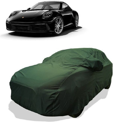 QLAX Car Cover For Maruti 911 Carrera 4 Cabriolet Black Edition (With Mirror Pockets)(Gold)