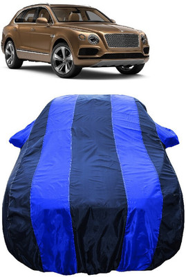 Wegather Car Cover For Bentley Bentayga V8 Petrol (With Mirror Pockets)(Blue)