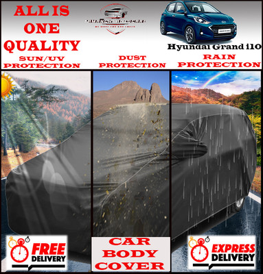 Tamanchi Autocare Car Cover For Hyundai Grand i10(Grey)