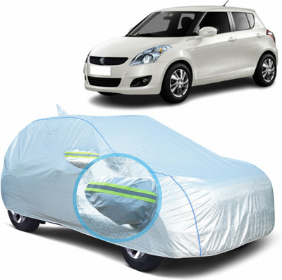 Otoroys Car Cover For Maruti, Maruti Suzuki Swift (With Mirror Pockets)(Silver, For 2012, 2013, 2014, 2015, 2016, 2017 Models)