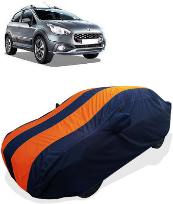 Coxtor Car Cover For Fiat Avventura MULTIJET Dynamic (With Mirror Pockets)(Orange)