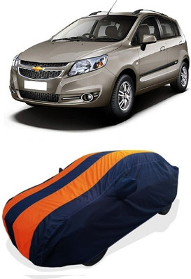QLAX Car Cover For Maruti Sail 1.3TCDi LT ABS (With Mirror Pockets)(Orange)