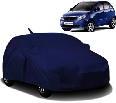 KULTEX Car Cover For Tata Indica Vista (With Mirror Pockets)(Blue)