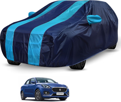Auto Hub Car Cover For Maruti Suzuki Swift Dzire (With Mirror Pockets)(Blue, Blue)
