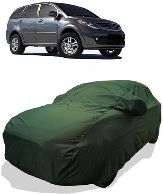 QLAX Car Cover For Maruti Aria Pure LX 4x2 (With Mirror Pockets)(Gold)