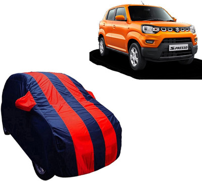 ABS AUTO TREND Car Cover For Maruti Suzuki S-Presso (With Mirror Pockets)(Blue, Red)