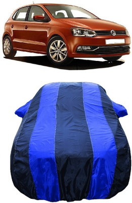 Wegather Car Cover For Volkswagen Polo 1.2 MPI Trendline (With Mirror Pockets)(Blue)