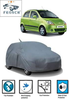 FRONCH Car Cover For Chevrolet Spark (With Mirror Pockets) - Price History