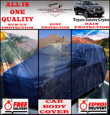 Tamanchi Autocare Car Cover For Toyota Innova Crysta(Blue)
