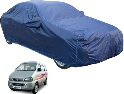 Auto Hub Car Cover For Maruti Versa (With Mirror Pockets)(Blue)