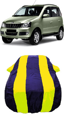 Wegather Car Cover For Mahindra Quanto (With Mirror Pockets)(Yellow)