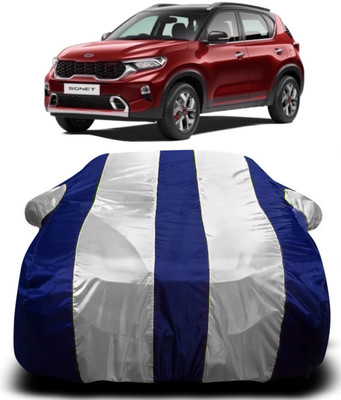 XOCAVO Car Cover For Kia Sonet (With Mirror Pockets)(Multicolor)
