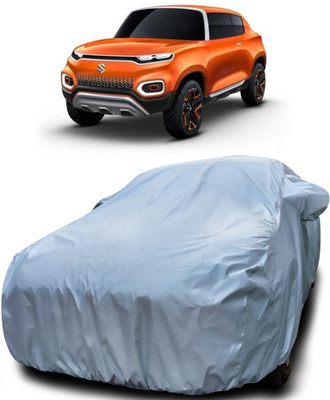 AMVISH Car Cover For Maruti Suzuki Future-S (With Mirror Pockets)(Silver)