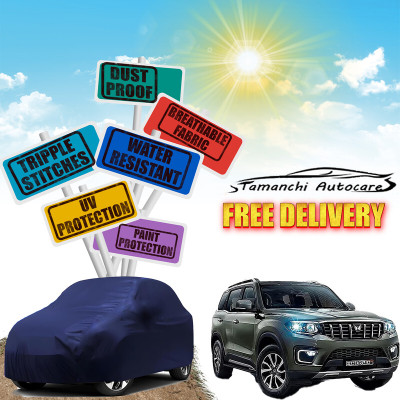 Tamanchi Autocare Car Cover For Mahindra Scorpio N(Blue)