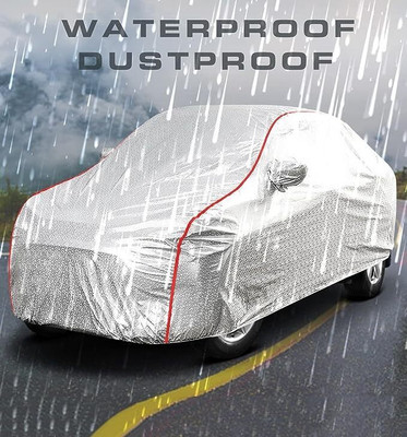 Telescope Car Cover For Tata Punch, Punch (With Mirror Pockets)(Silver, For 2021, 2022, 2023 Models)