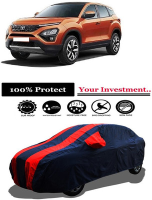 Amexride Car Cover For Tata H7X (With Mirror Pockets)(Red)