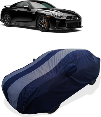 Coxtor Car Cover For Nissan GT-R 3.8 V6 (With Mirror Pockets)(Grey)