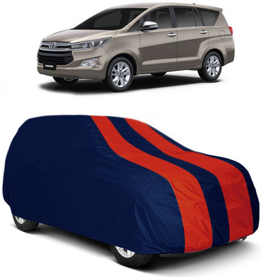 MoTRoX Car Cover For Toyota Innova (Without Mirror Pockets)(Red, Blue)