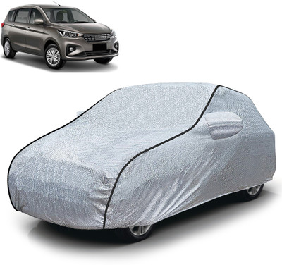 Autofy Car Cover For Maruti Suzuki Ertiga (With Mirror Pockets)(Silver)