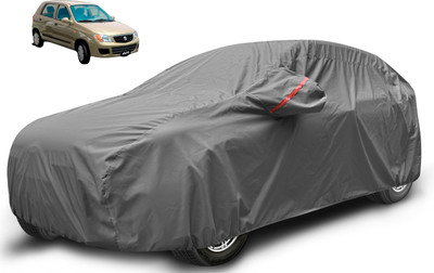 Auto Hub Car Cover For Maruti Alto (With Mirror Pockets)(Grey)