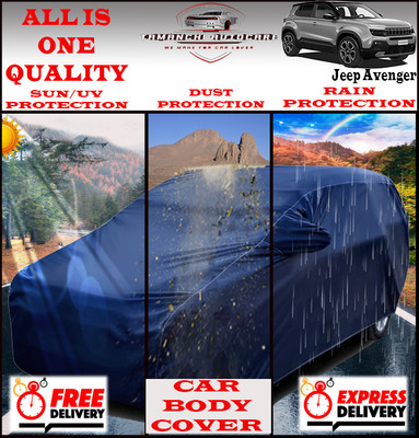 Tamanchi Autocare Car Cover For Jeep Universal For Car(Blue)