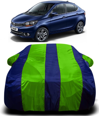 AXLOZ Car Cover For Tata Tigor (With Mirror Pockets)(Multicolor)