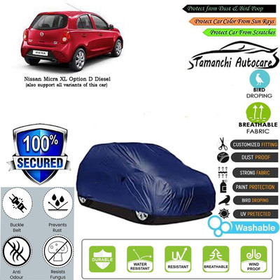 Tamanchi Autocare Car Cover For Nissan Micra XL Option D Diesel(Blue)