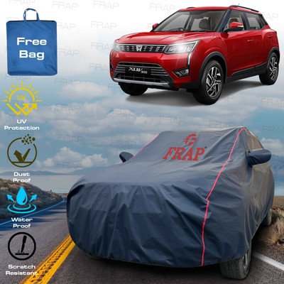 Frap Car Cover For Mahindra XUV 300 (With Mirror Pockets)(Blue, Red, For 2019, 2020, 2021, 2022, 2023 Models)
