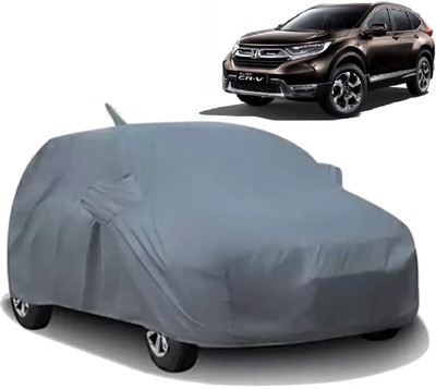 AXLOZ Car Cover For Honda CR-V (With Mirror Pockets)(Grey)