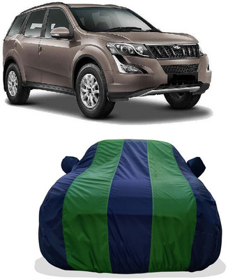 Tricway Car Cover For Mahindra XUV500 W8 1.99 mHawk (With Mirror Pockets)(Green)
