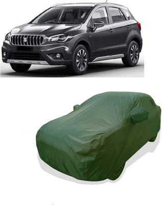Tricway Car Cover For Maruti Suzuki S-Cross Zeta DDiS 200 SH Diesel (With Mirror Pockets)(Green)