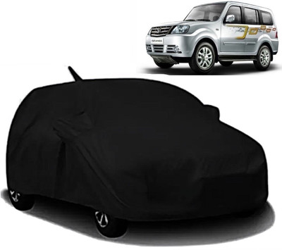 AXLOZ Car Cover For Tata Sumo Grande (With Mirror Pockets)(Black)