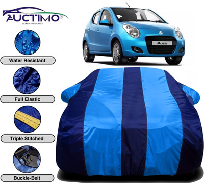 AUCTIMO Car Cover For Maruti Suzuki A-Star (With Mirror Pockets)(Multicolor)