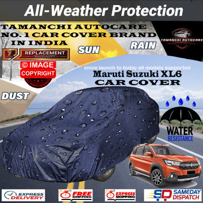Tamanchi Autocare Car Cover For Maruti Suzuki XL6(Blue)