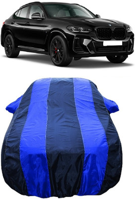 Wegather Car Cover For BMW X4 (With Mirror Pockets)(Blue)