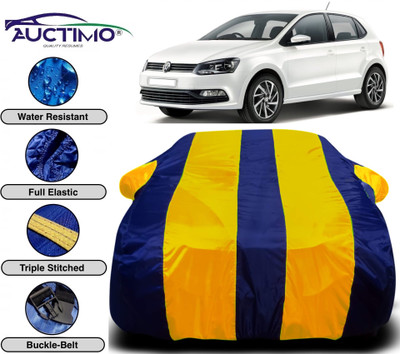 AUCTIMO Car Cover For Volkswagen Polo GT (With Mirror Pockets)(Multicolor)