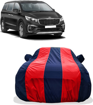 Tricway Car Cover For Kia Carnival Prestige Diesel (With Mirror Pockets)(Red)