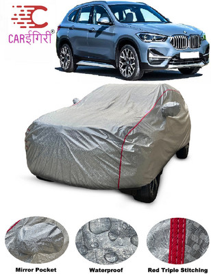 Carigiri Car Cover For BMW X1 (With Mirror Pockets)(Silver)
