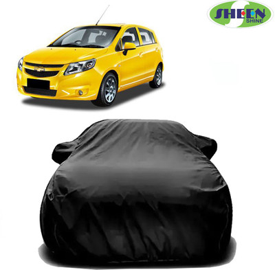 Sheen Car Cover For Chevrolet UVA (Without Mirror Pockets)(Black)