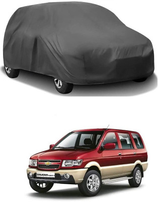ARNEJA Car Cover For Chevrolet Tavera (Without Mirror Pockets)(Grey)