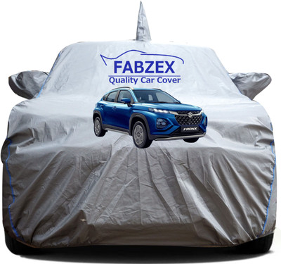 FABZEX Car Cover For Maruti Suzuki Fronx (With Mirror Pockets)(Grey, For 2022, 2023, 2024 Models)