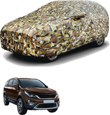 SS FOR YOUR SMART NEEDS Car Cover For Tata Hexa (With Mirror Pockets)(Green)