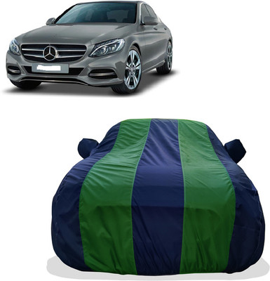 Tricway Car Cover For Mercedes Benz C-Class C220 CDI (With Mirror Pockets)(Green)
