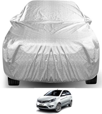 Auto Hub Car Cover For Tata Bolt (With Mirror Pockets)(Silver)