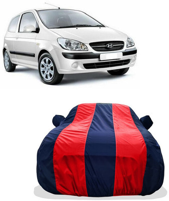 Tricway Car Cover For Hyundai Getz GL (With Mirror Pockets)(Red)