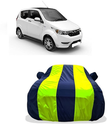 Tricway Car Cover For Mahindra e2oPlus P8 (With Mirror Pockets)(Yellow)