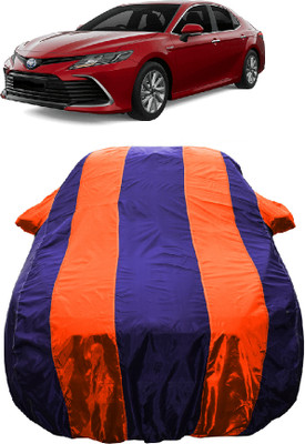 Wegather Car Cover For Toyota Camry (With Mirror Pockets)(Orange)