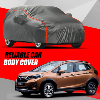 R Rayvin Star Car Cover For Honda WRV (With Mirror Pockets)(Multicolor)