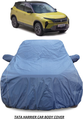 AUTOFIT Car Cover For Tata Harrier (With Mirror Pockets)(Blue)